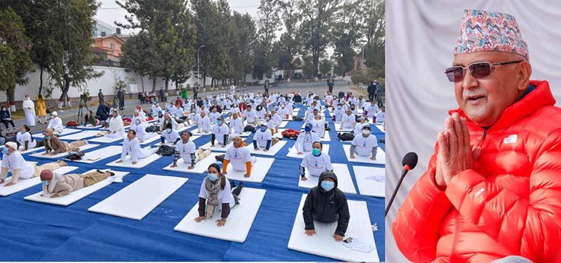 National Yoga Day being observed today